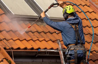 Démoussage et hydrofuge de toiture à Poggio-di-Nazza